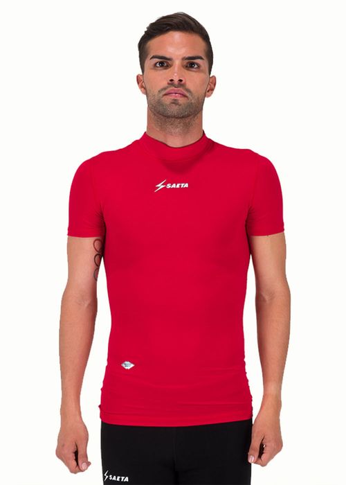 Camiseta Mold Fit Rojo, Manga Corta, Unisex