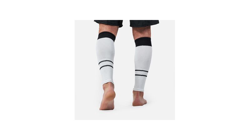 Las medias sin pie P1 disponibles en nuestra tienda Colores disponibles  🟠⚫⚪ . . . #mediasantideslizantes #mediassinpie #futbol #soccer #nike #puma  #adidas, By Portel1te Store