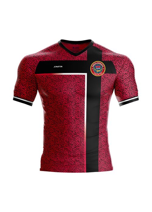 Camiseta Oro Rojo Negro